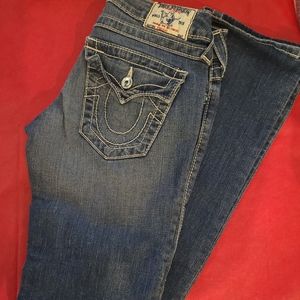 Womens True Religion Straight Jeans